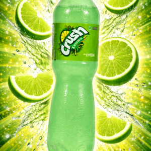 Gaseosa de platico lemon crush