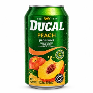 Jugo de nectar de melocoton