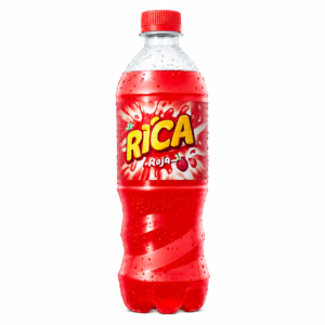 Soda roja de granadilla